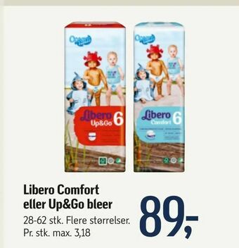 Føtex Libero Comfort eller Up&Go bleer tilbud