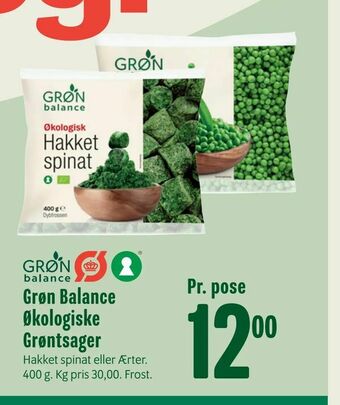 Min Købmand Grøn Balance Økologiske Grøntsager tilbud