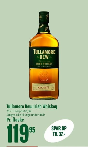 Tullamore Dew Irish Whiskey