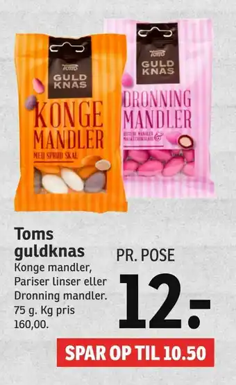 SPAR Toms guldknas tilbud