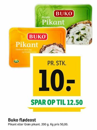 SPAR Buko flødeost tilbud