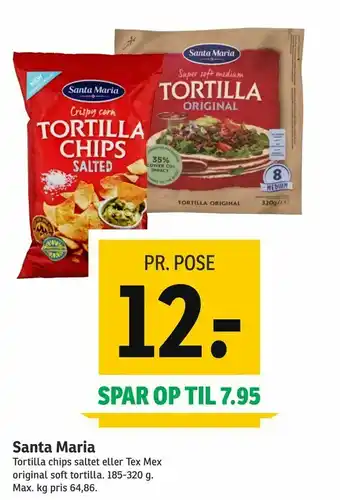SPAR Santa Maria tilbud