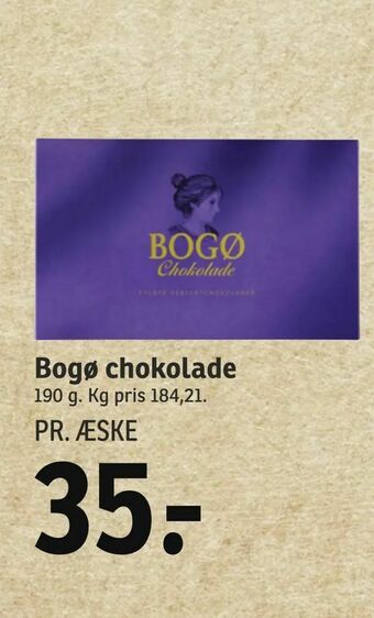 Bogø chokolade