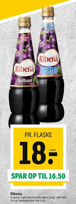 SPAR Ribena tilbud