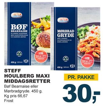 Let-Køb Steff houlberg bøf bearnaise tilbud