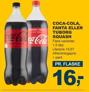 Let-Køb Coca cola cola tilbud
