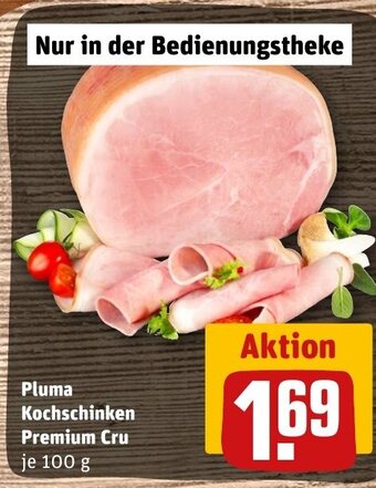 REWE DE Pluma Kochschinken Premium Cru tilbud