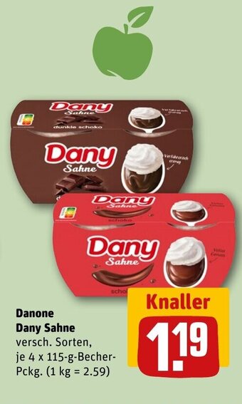 REWE DE Danone Dany Sahne tilbud