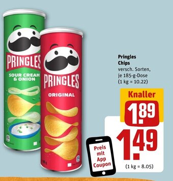REWE DE Pringles Chips tilbud