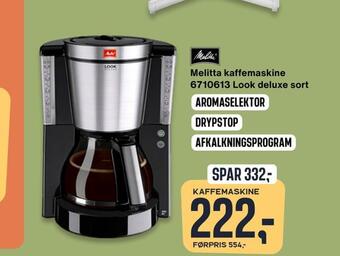 Melitta kaffemaskine