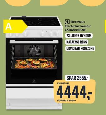 Skousen Electrolux komfur lkr6441now tilbud