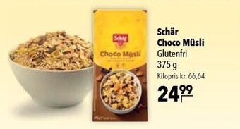 Citti Choco müsli glutenfri tilbud