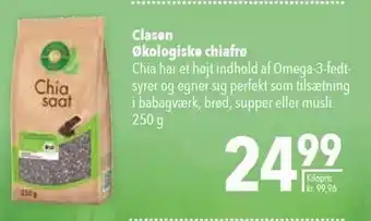 Citti Økologiske chiafrø tilbud