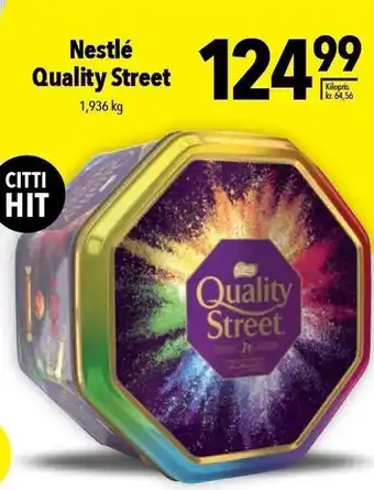 Citti Quality street 1,936 kg tilbud