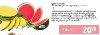 Citti Spansk vandmelon 1 kg tilbud