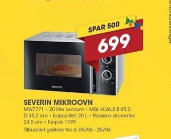 Punkt1 Severin mikroovn tilbud