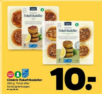 Cimbric fiskefrikadeller