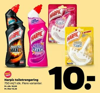 Netto Harpic toiletrengøring tilbud