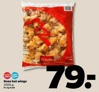 Netto Rose hot wings tilbud