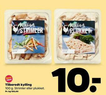 Netto Tilberedt kylling tilbud