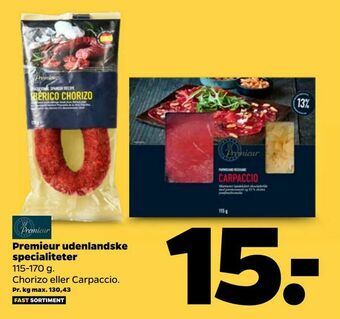Netto Premieur udenlandske specialiteter tilbud