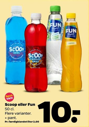 Netto Scoop eller Fun tilbud