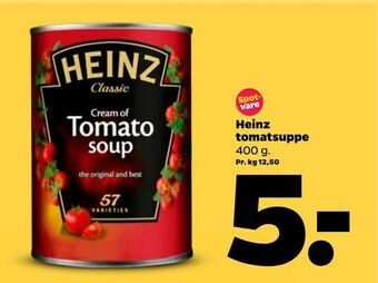 Netto Heinz tomatsuppe tilbud