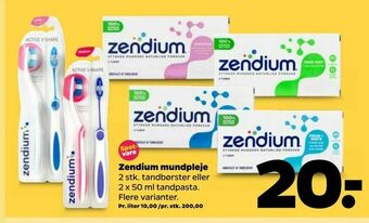Netto Zendium mundpleje tilbud