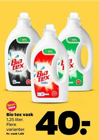 Bio tex vask