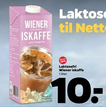 Laktosefri Wiener iskaffe
