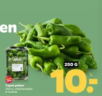 Netto Tapas peber tilbud