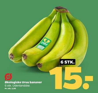 Netto Økologiske Uruu bananer tilbud
