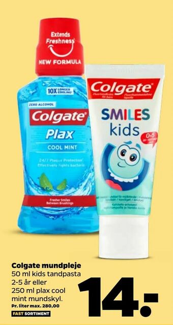 Netto Colgate mundpleje tilbud