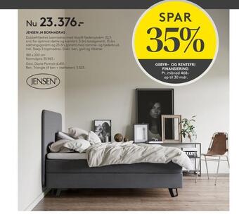 SENG Jensen j4 boxmadras tilbud