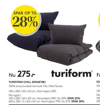 SENG Turiform chill sengetøj tilbud