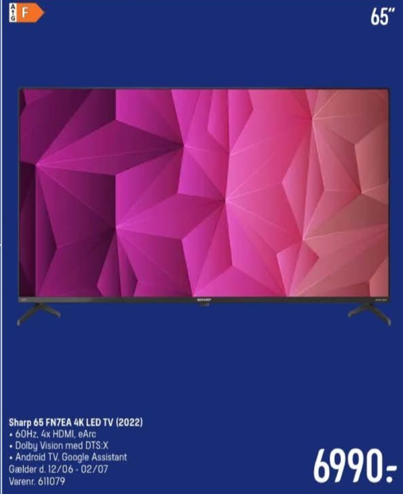 Sharp tv tilbud hos Elgiganten