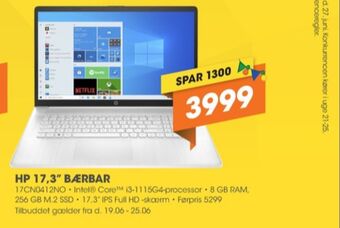 Expert Hp bærbar pc tilbud