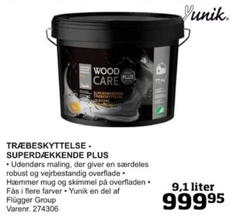 Bygma TRÆBESKYTTELSE - SUPERDÆKKENDE PLUS tilbud
