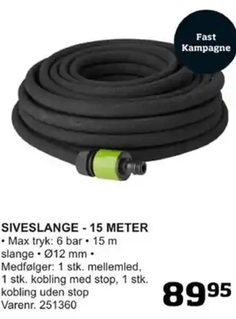 SIVESLANGE - 15 METER
