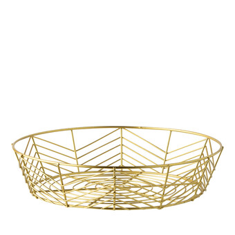 Sinnerup kurv (guld, onesize)