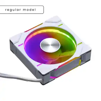 Komplett Phanteks d30 120mm pwm drgb ventilator (hvidt) tilbud