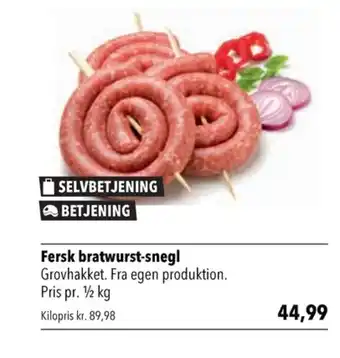 Citti Citti genuss bratwurst tilbud