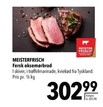 Citti Meisterfrisch oksemørbrad tilbud
