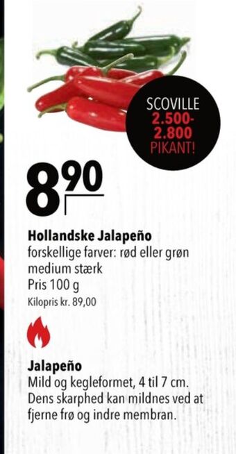 Citti Ukendt jalapeno tilbud
