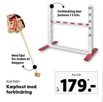 PLAYTIVEⓇ Kæphest med forhindring