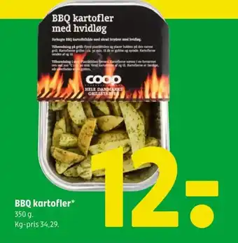 Coop 365 BBQ kartofler tilbud