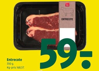 Coop 365 Entrecote tilbud