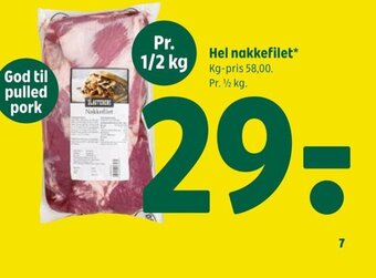 Coop 365 Hel nakkefilet tilbud