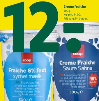 Coop 365 Creme Fraiche tilbud
