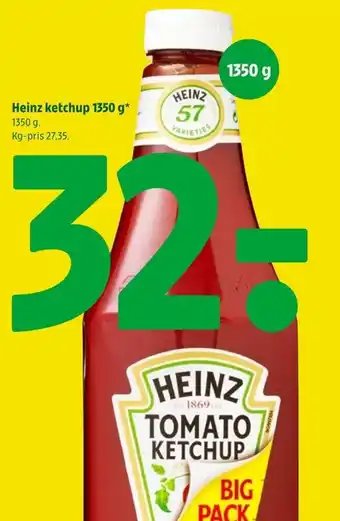 Heinz ketchup 1350 g
